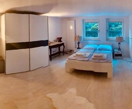 Souterrain Zimmer Mit Separatem Eingang Und Bad Дюссельдорф Екстер'єр фото